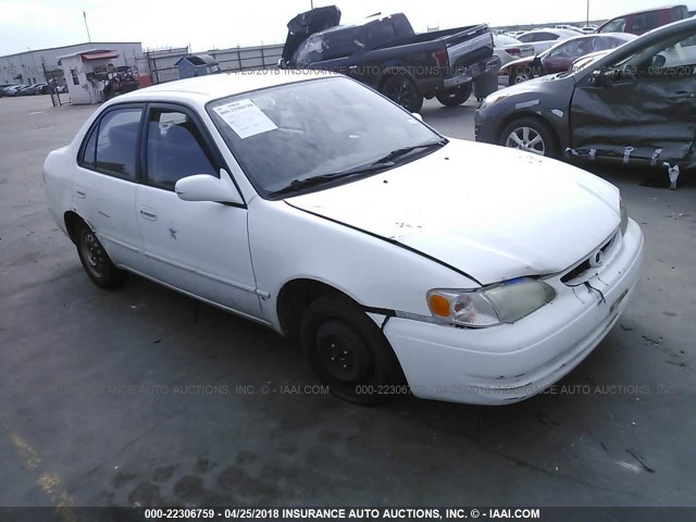1NXBR12E0YZ396492 - 2000 TOYOTA COROLLA VE/CE/LE 白色 照片 1