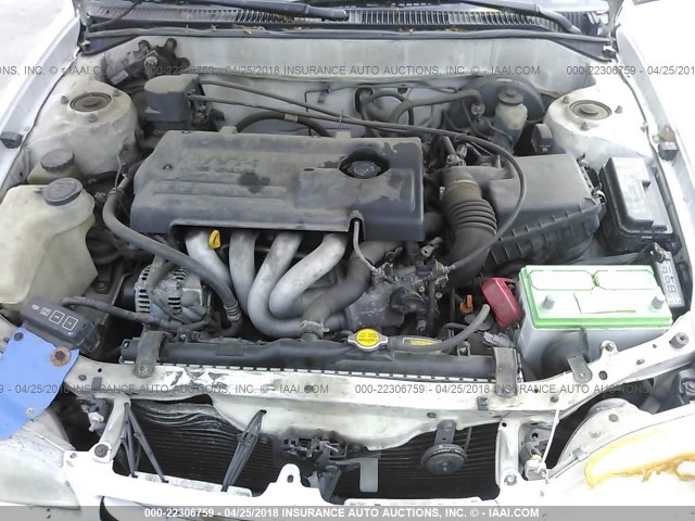 1NXBR12E0YZ396492 - 2000 TOYOTA COROLLA VE/CE/LE 白色 照片 10