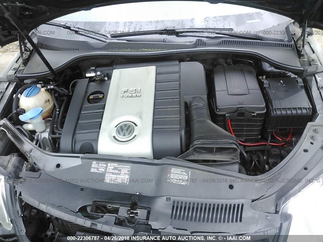 WVWFA71F18V050861 - 2008 VOLKSWAGEN EOS LUX 黑色 照片 10