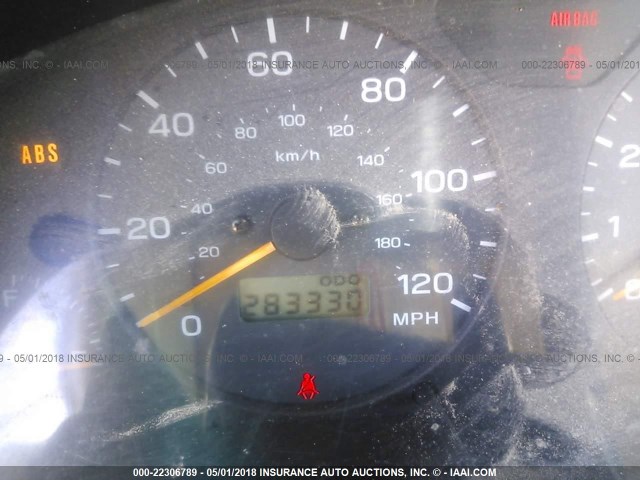 JF1SF6553YH711581 - 2000 SUBARU FORESTER S 栗色 照片 7