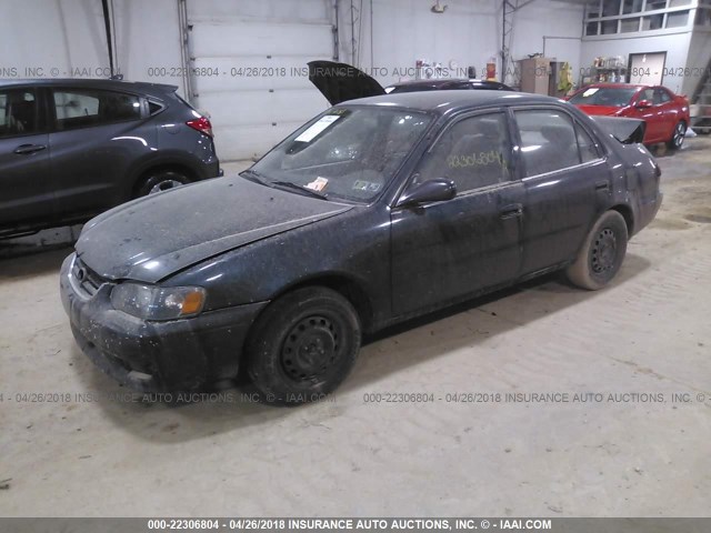 2T1BR12EXXC251394 - 1999 TOYOTA COROLLA VE/CE/LE 绿色 照片 2