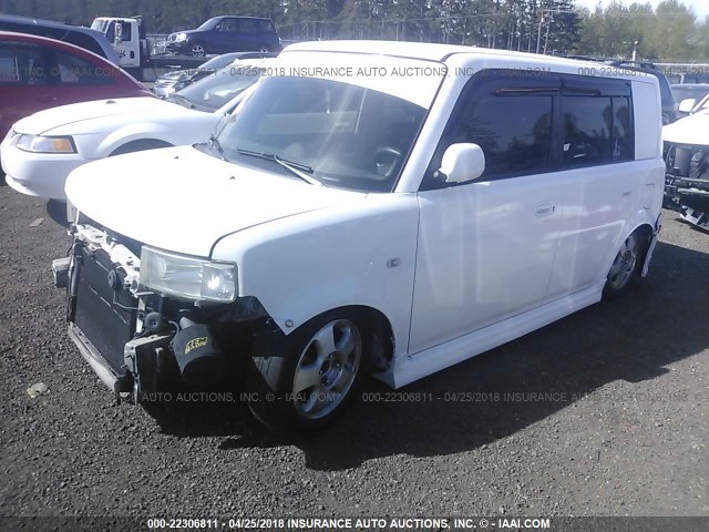 JTLKT324654026754 - 2005 TOYOTA SCION XB თეთრი ფოტო 2