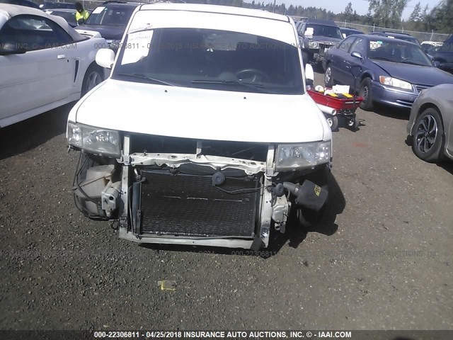 JTLKT324654026754 - 2005 TOYOTA SCION XB თეთრი ფოტო 6