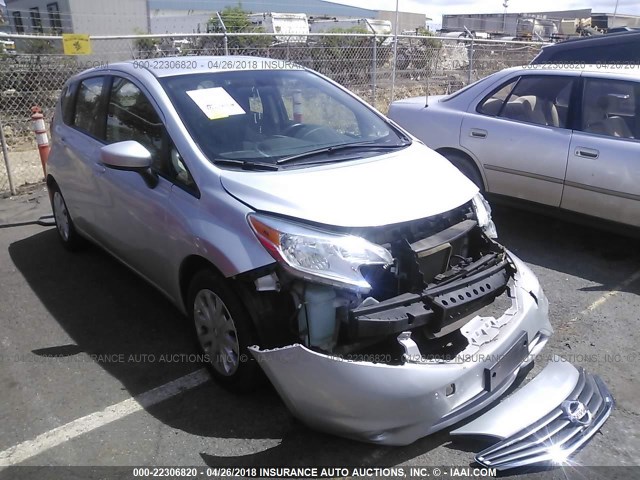 3N1CE2CP4GL397618 - 2016 NISSAN VERSA NOTE S/S PLUS/SV/SL/SR SILVER photo 1