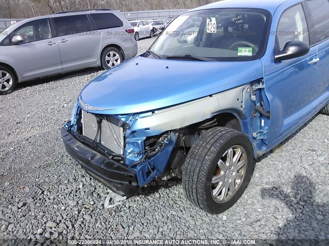 3A8FY58B08T107644 - 2008 CHRYSLER PT CRUISER TOURING BLUE photo 6