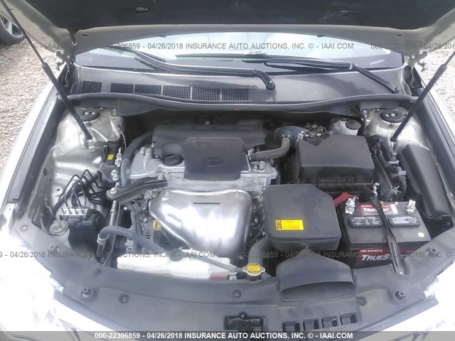 4T4BF1FK5ER383683 - 2014 TOYOTA CAMRY L/SE/LE/XLE 棕色 照片 10