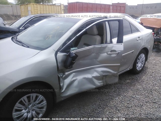 4T4BF1FK5ER383683 - 2014 TOYOTA CAMRY L/SE/LE/XLE 棕色 照片 6