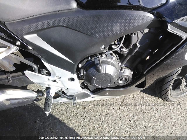 MLHPC4464E5100900 - 2014 HONDA CBR500 R BLACK photo 8