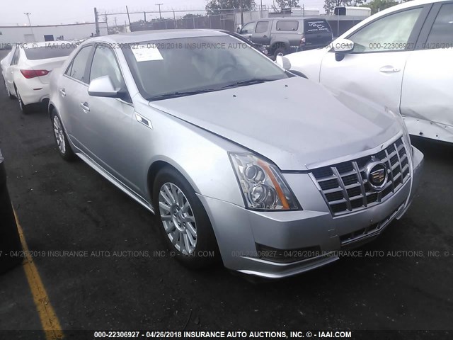 1G6DE5E57D0116924 - 2013 CADILLAC CTS LUXURY COLLECTION SILVER photo 1