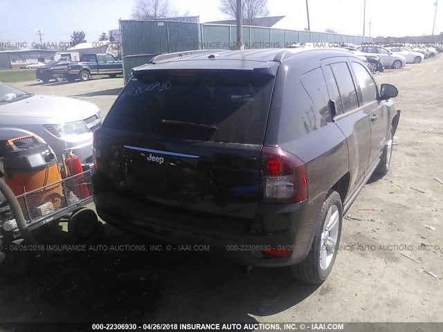 1C4NJCBA1GD567721 - 2016 JEEP COMPASS SPORT BLACK photo 4