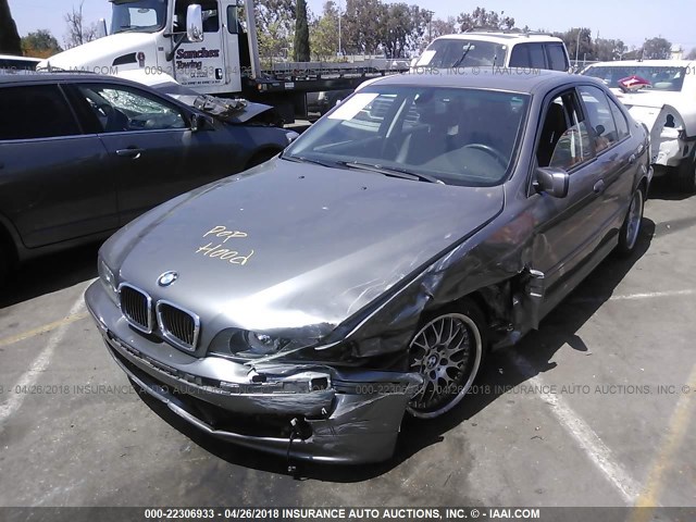 WBADT63493CK34941 - 2003 BMW 530 I AUTOMATIC GRAY photo 2