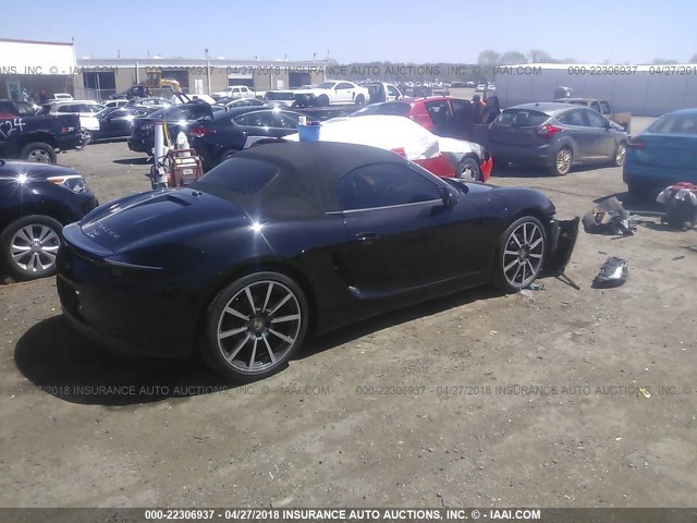 WP0CA2A84DS113776 - 2013 PORSCHE BOXSTER BLACK photo 4