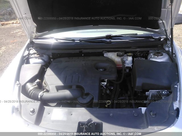 1G1ZA5EU2BF206619 - 2011 CHEVROLET MALIBU LS 银色 照片 10