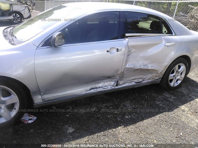 1G1ZA5EU2BF206619 - 2011 CHEVROLET MALIBU LS 银色 照片 6