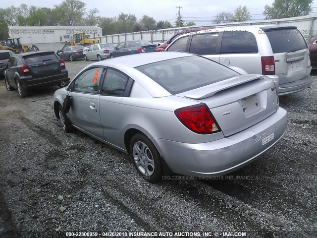 1G8AM12F24Z118952 - 2004 SATURN ION LEVEL 2 SILVER photo 3