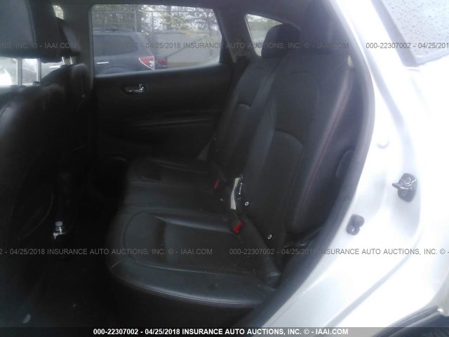 JN8AS5MV5CW359027 - 2012 NISSAN ROGUE S/SV SILVER photo 8