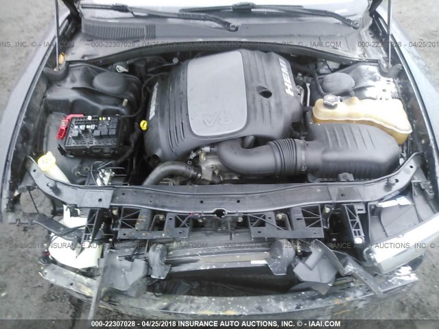 2C3CDXDT1CH103737 - 2012 DODGE CHARGER R/T BLACK photo 10