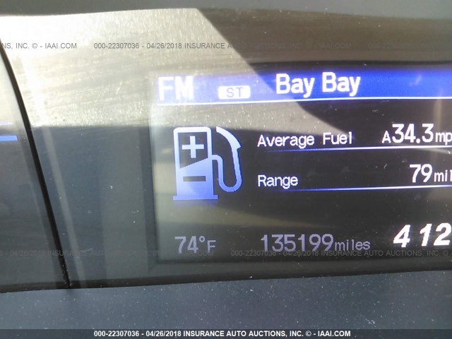 19XFB2F99EE025662 - 2014 HONDA CIVIC EXL BLACK photo 7