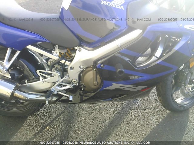 JH2PC35136M700466 - 2006 HONDA CBR600 F4 BLUE photo 8