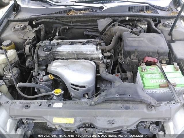 4T1BE30K04U857247 - 2004 TOYOTA CAMRY LE/XLE/SE ნაცრისფერი ფოტო 10