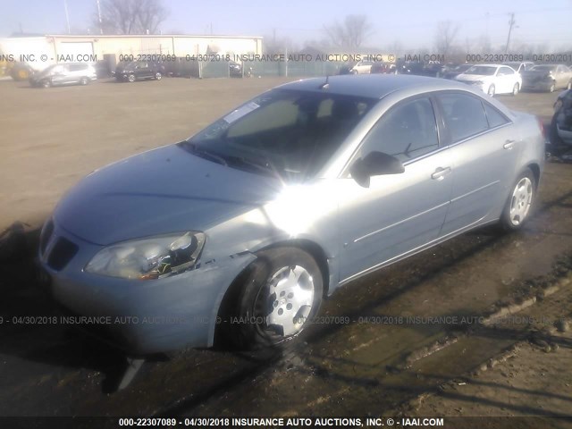 1G2ZF57B484275289 - 2008 PONTIAC G6 VALUE LEADER/BASE GRAY photo 2