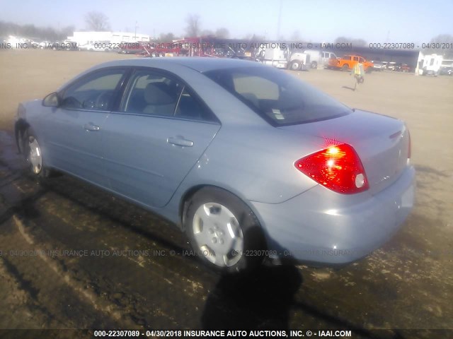 1G2ZF57B484275289 - 2008 PONTIAC G6 VALUE LEADER/BASE GRAY photo 3