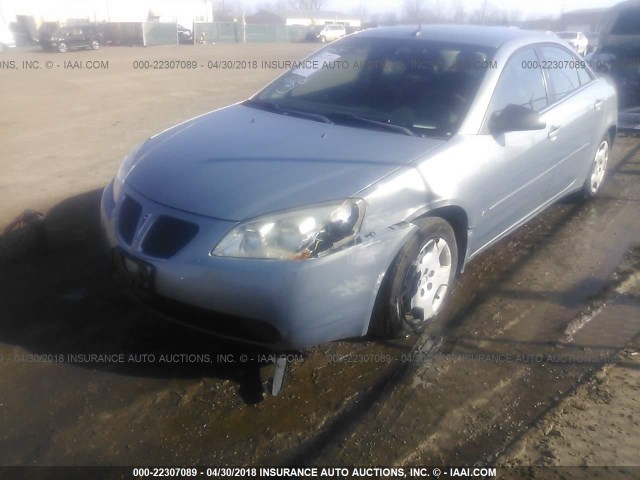 1G2ZF57B484275289 - 2008 PONTIAC G6 VALUE LEADER/BASE GRAY photo 6