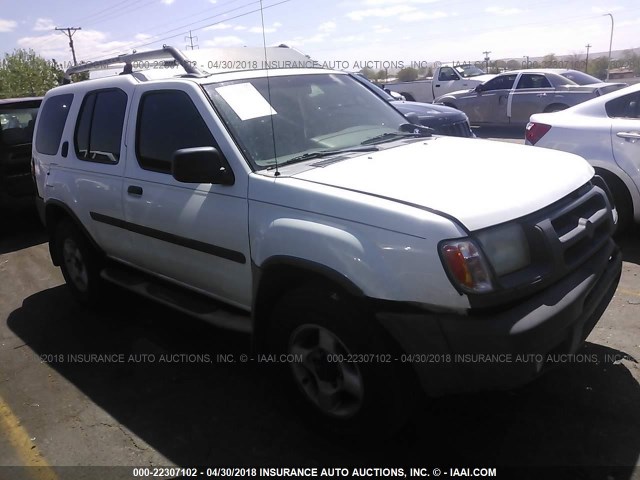 5N1ED28Y41C501291 - 2001 NISSAN XTERRA XE/SE WHITE photo 1