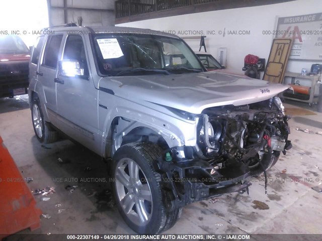 1J4PP2GK8BW583778 - 2011 JEEP LIBERTY SPORT SILVER photo 1