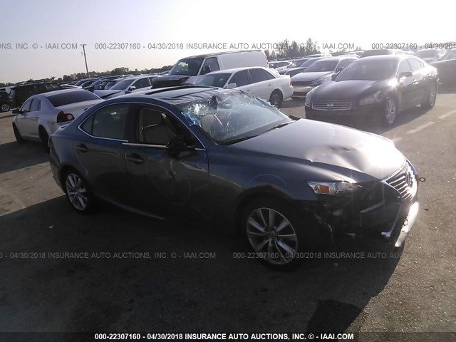 JTHBA1D24G5015247 - 2016 LEXUS IS 200T GRAY photo 1