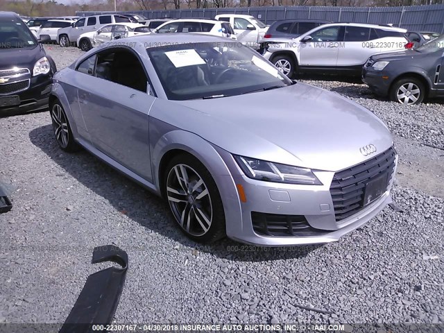 TRUC5AFV5G1001517 - 2016 AUDI TT SILVER photo 1