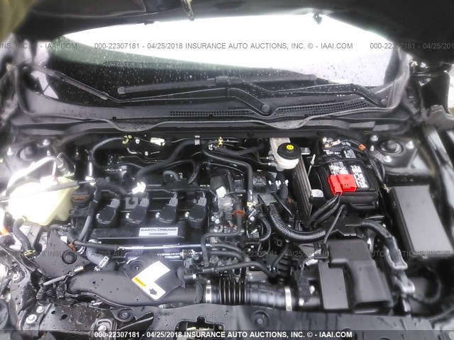 2HGFC3B77JH352326 - 2018 HONDA CIVIC EXL BLACK photo 10