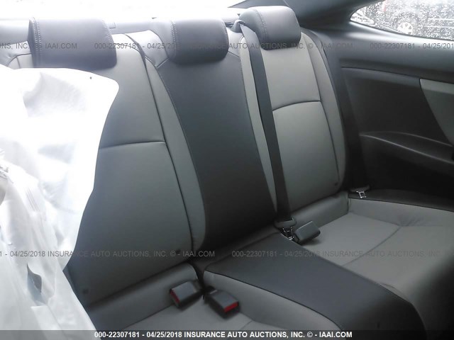 2HGFC3B77JH352326 - 2018 HONDA CIVIC EXL BLACK photo 8