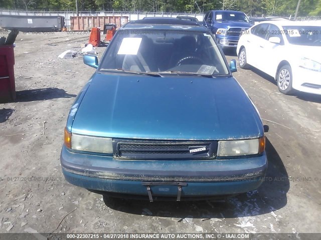 JM1BG2268R0811110 - 1994 MAZDA PROTEGE LX GREEN photo 6