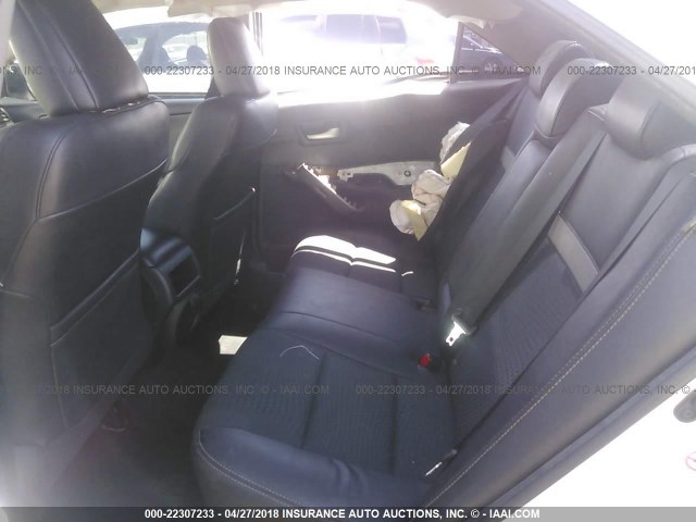 4T1BF1FK3DU707285 - 2013 TOYOTA CAMRY L/SE/LE/XLE 白色 照片 8