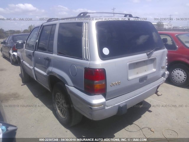1J4GZ78Y2SC787231 - 1995 JEEP GRAND CHEROKEE LIMITED/ORVIS GRAY photo 3