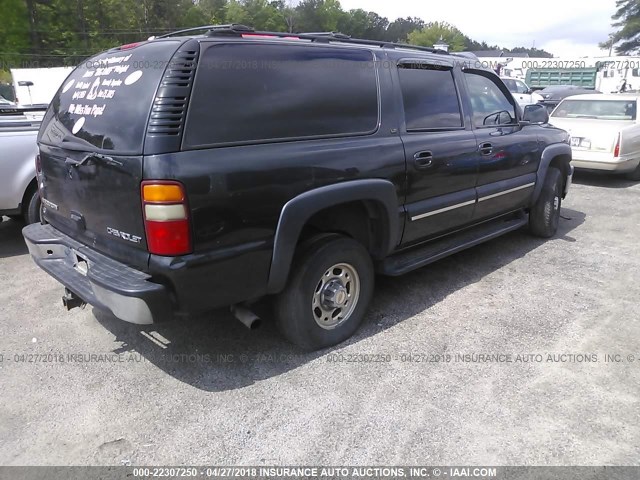 3GNGK26U43G324641 - 2003 CHEVROLET SUBURBAN K2500 GRAY photo 4