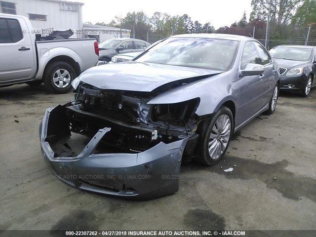 JH4KB2F69BC000444 - 2011 ACURA RL Boz foto 2