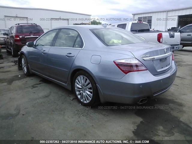 JH4KB2F69BC000444 - 2011 ACURA RL Boz foto 3