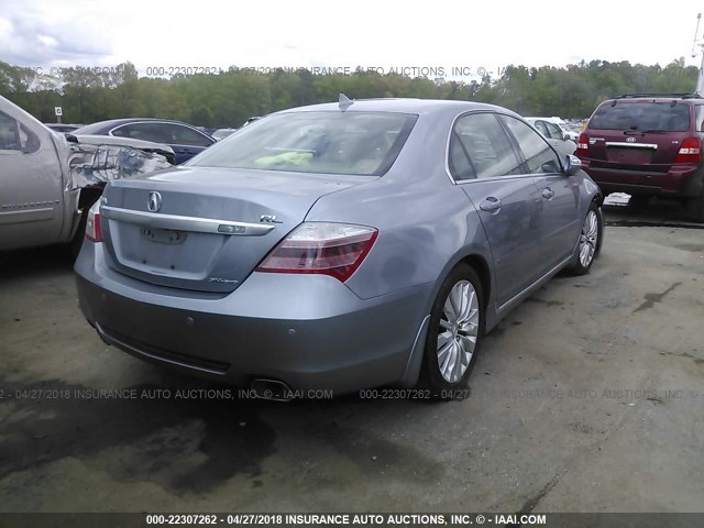 JH4KB2F69BC000444 - 2011 ACURA RL Boz foto 4