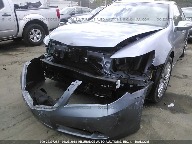 JH4KB2F69BC000444 - 2011 ACURA RL Boz foto 6