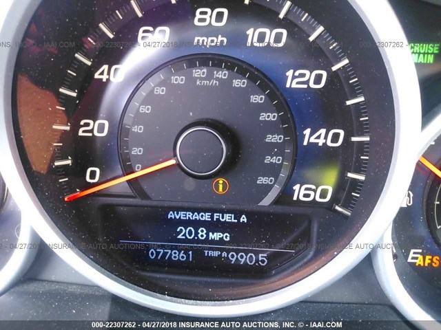 JH4KB2F69BC000444 - 2011 ACURA RL Boz foto 7