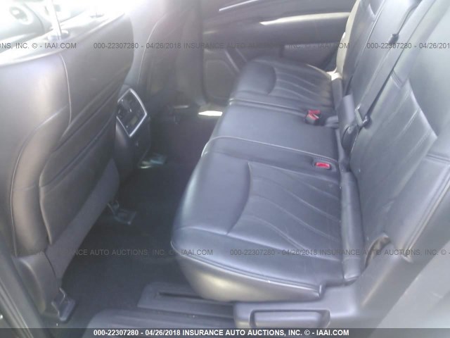 5N1AL0MN8DC352602 - 2013 INFINITI JX35 GRAY photo 8