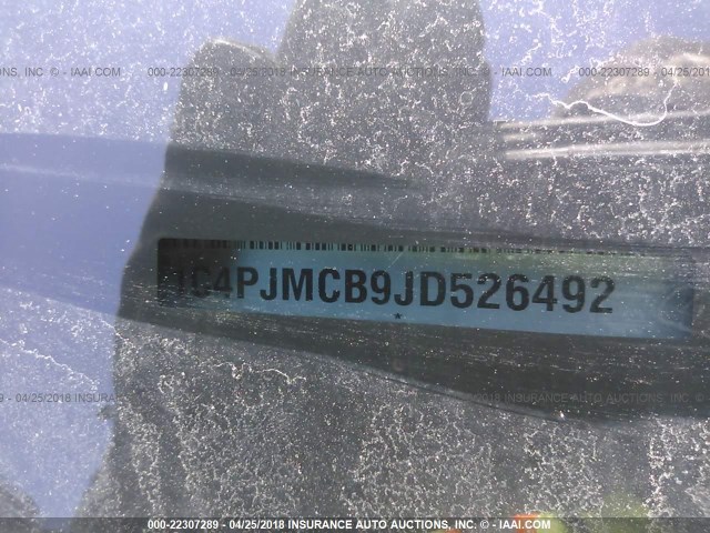 1C4PJMCB9JD526492 - 2018 JEEP CHEROKEE LATITUDE Boz foto 9