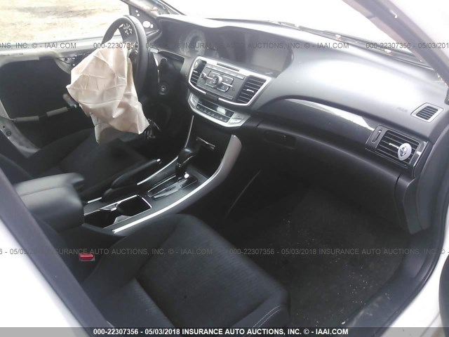 1HGCR2F54EA094372 - 2014 HONDA ACCORD SPORT Ақ фото 5