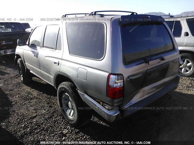 JT3GN86R210217365 - 2001 TOYOTA 4RUNNER SR5 SILVER photo 3