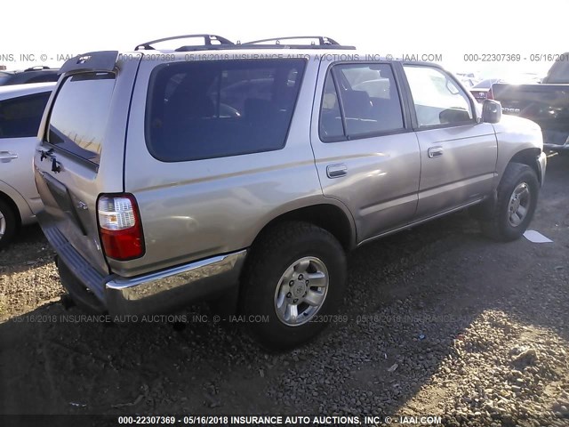 JT3GN86R210217365 - 2001 TOYOTA 4RUNNER SR5 SILVER photo 4