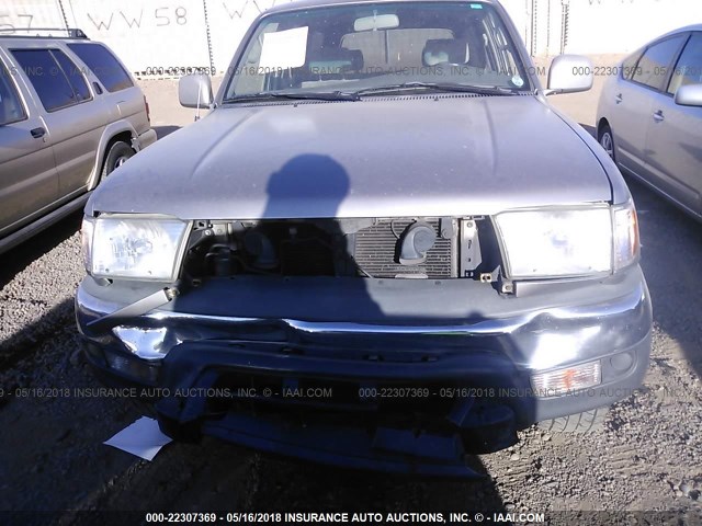 JT3GN86R210217365 - 2001 TOYOTA 4RUNNER SR5 SILVER photo 6