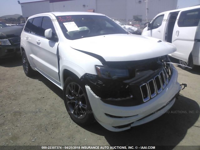 1C4RJFDJ8EC169800 - 2014 JEEP GRAND CHEROKEE SRT-8 WHITE photo 1