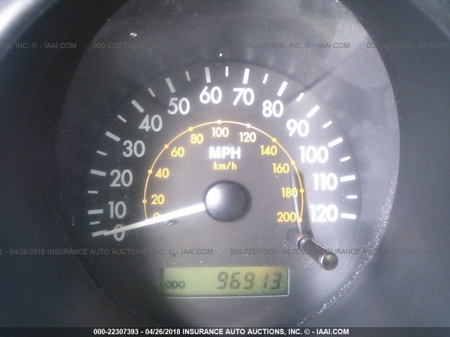 KL1TD66616B565846 - 2006 CHEVROLET AVEO LS ORANGE photo 7